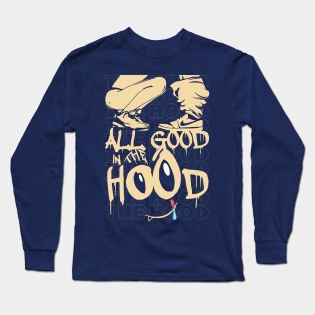 The HOOD Long Sleeve T-Shirt by RCDC